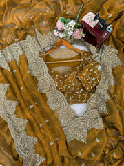 Wedding Special Elegance Redefined Fendy Chiffon Saree