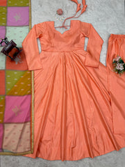 Stylish Jalpari Silk Gown