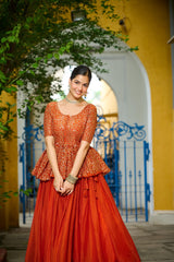 Designer Fendy Silk Sequence Embroidered Ready-made Lehenga Choli
