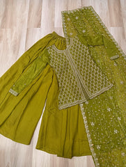 Beautiful Designer Fendy With Rich Beads Embroidered Work Dress