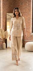 Beautiful & Comfortable Dabu Cotton Designer Co-ord Set