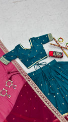 Navratri Special Georgette Embroidery Work Lehenga Choli