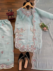 Beautiful Jimmy Choo Thread Work Suit