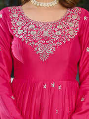 Beautiful American Silk Thread With Sequence Work Gown