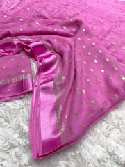 Beautiful Soft Viscose Georgette Saree