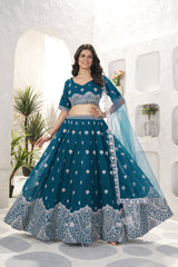 Charming Georgette Sequence & Embroidery Work Lehenga Choli
