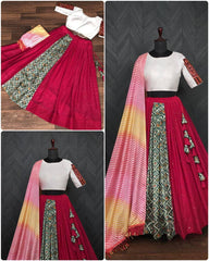 Beautiful Designer Embroidered Ready-made Lehenga choli