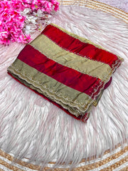 Beautiful Space Soft Silk Jarkhan Work Saree