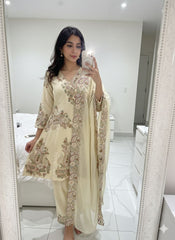 Party-wear Fendy Sequence Embroidery Work Top Palazzo