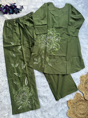 Beautiful & Comfortable Dabu Cotton Designer Co-ord Set