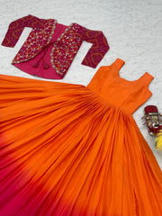 Festival Special Pure Chinon Silk Lehenga Choli