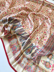 Beautiful Soft Silk Printed Work Saree