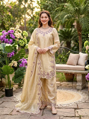 Beautiful Jimmy Choo Thread Work Suit