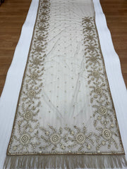 Trending Butterfly Net Embroidery Work Saree