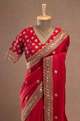 Elegance Redefined Jalpari Silk Thread With Sequence Work Saree