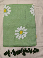 Beautiful Khadi Cotton Handlooms Printed Saree