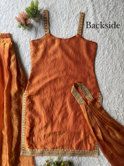 Trendy Beautiful Jimmy Choo Sequence Embroidery Work Dress