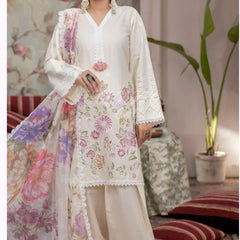 Beautiful Trending Roman Silk Embroidery Work Farsi Salwar Suit