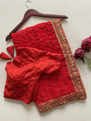 Bollywood Blockbuster Georgette Embroidery Work Saree
