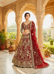 Engagement Special Viral Soft Net  Coding Sequins Work Lehenga Choli