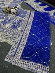 Beautiful Soft Butterfly Net Coding & Sequence Work Lehenga Choli