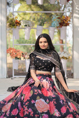 Beautiful Georgette Digital Printed Lehenga Choli