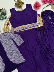 Effortlessly Elegant Chinnon Silk Ready To Were Saree
