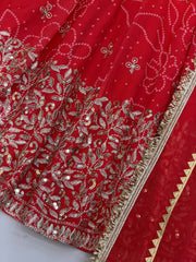 Party-wear Georgette Embroidery Sequence Work Digital Printed Work Gown