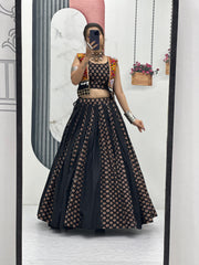 Navratri Special Cotton Ajarkh Printed Lehenga Choli