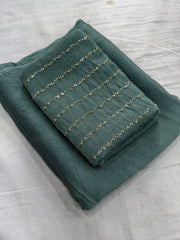 Beautiful Rangoli Crush Saree