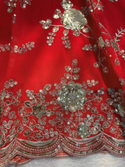 Beautiful Georgette Thread With Sequence Work Gown