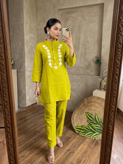 Elegance Summer Special Embroidery Work Co set