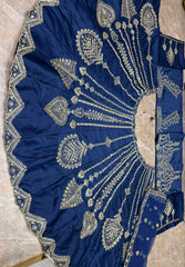 Beautiful Diamond Silk Coding Embroidery & Sequence Work Lehenga Choli