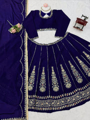 Elegant Designer Full Stitched Sequence Work Lehenga Choli