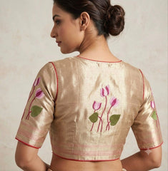 Beautiful Soft Zari Kanchivaram Tissue Paithani Silk Saree