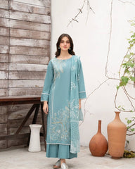 Designer Roman Silk Sequence & Embroidery Work Salwar Suit