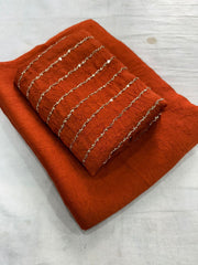 Beautiful Rangoli Crush Saree