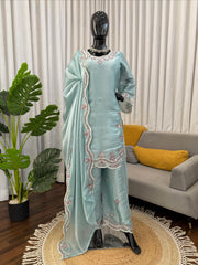 Beautiful Jimmy Choo Thread Work Suit
