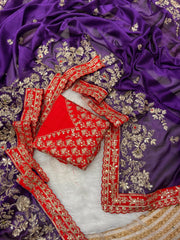 Beautiful Bollywood Soft Rangoli Blooming Silk Saree