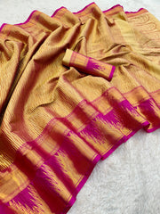 Soft silk Kanchipuram Work Saree