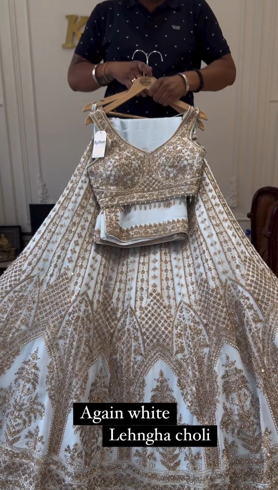 Beautiful White Designer Georgette Work Lehenga Choli