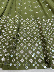 Beautiful Georgette Sequence & Thread Work Lehenga Choli