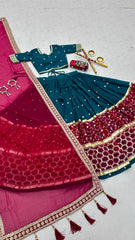 Navratri Special Georgette Embroidery Work Lehenga Choli