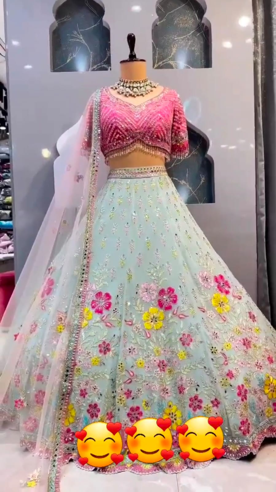 Trending Thread Sequence Real  Mirror Work Lehenga Choli