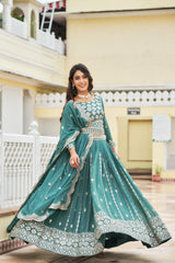 Beautiful Festival Georgette Sequence Work Lehenga Choli