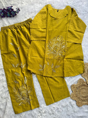 Beautiful & Comfortable Dabu Cotton Designer Co-ord Set