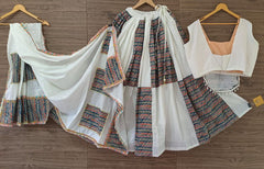 Beautiful Charm Of Cotton The Elegance Of Traditional Lehenga Choli