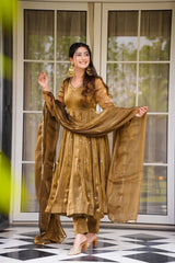 Party-wear Jimmy Choo Thread Work Gown