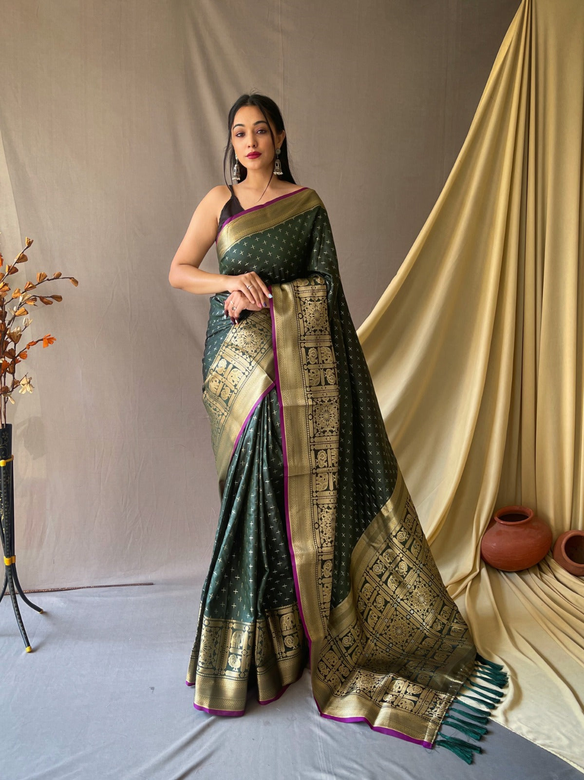 Beautiful Kanjivarm Silk Saree