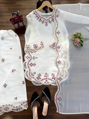 Beautiful Jimmy Choo Thread Work Suit